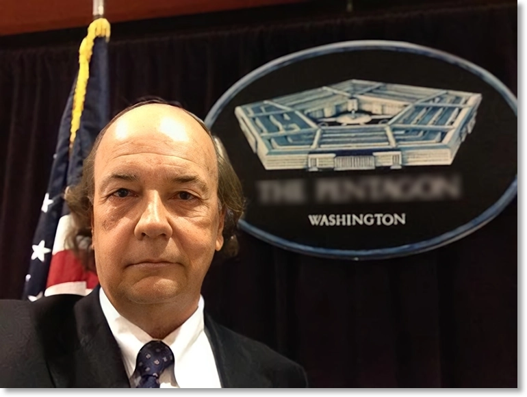 Jim Rickards inside the Pentagon